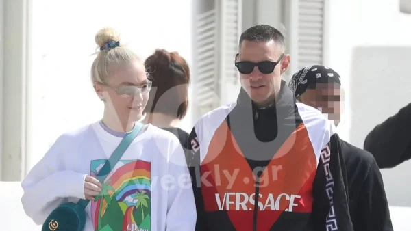 Εκείνη πόζαρε με μπλε φρύδια και εκείνος έγειρε στο πρόσωπο της - Ρομανικό ταξίδι για Τάμτα και Κασιδόκωστα στην Αμερική