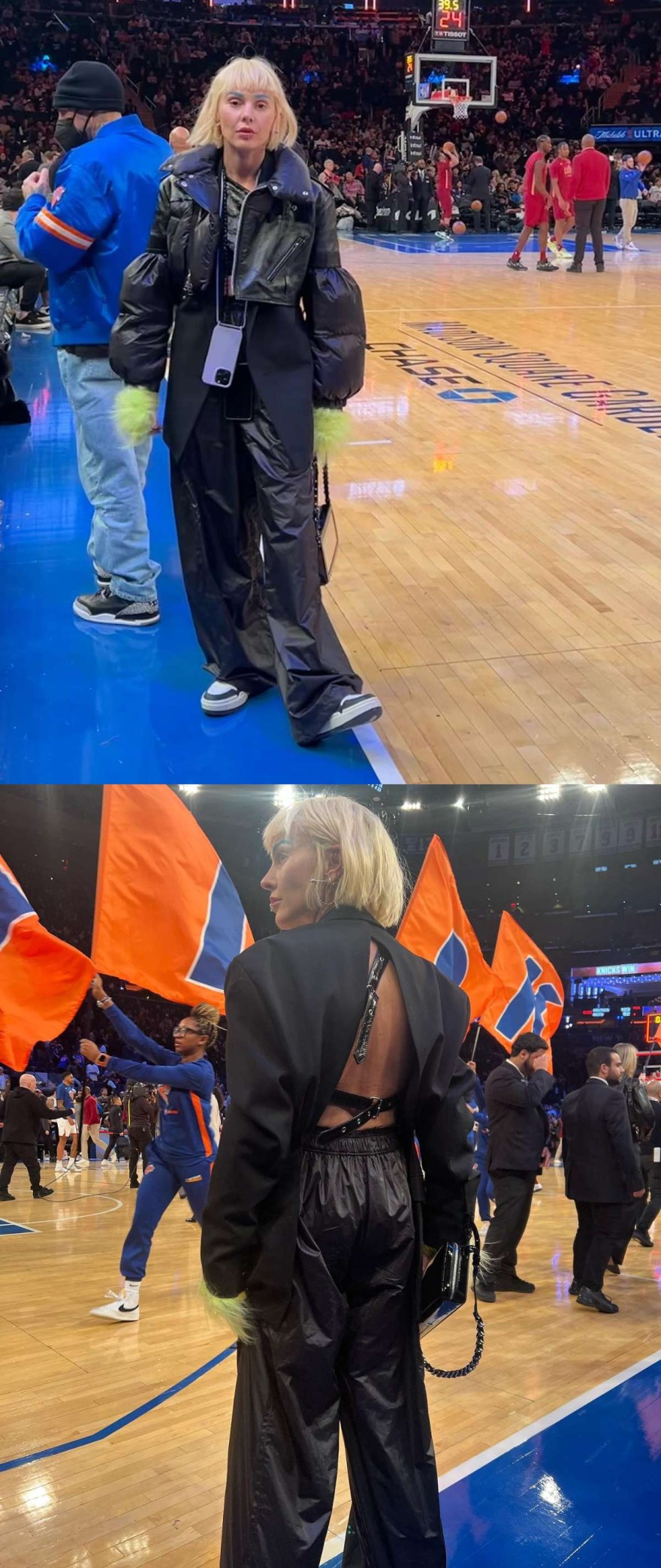 Τάμτα σε αγώνα μπάσκετ στην Αμερική