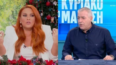 "Μάχη" σώμα με σώμα για Χρηστίδου και Μάνεση - Ο ένας έκανε 15,9% τηλεθέαση, ενώ ο άλλος...