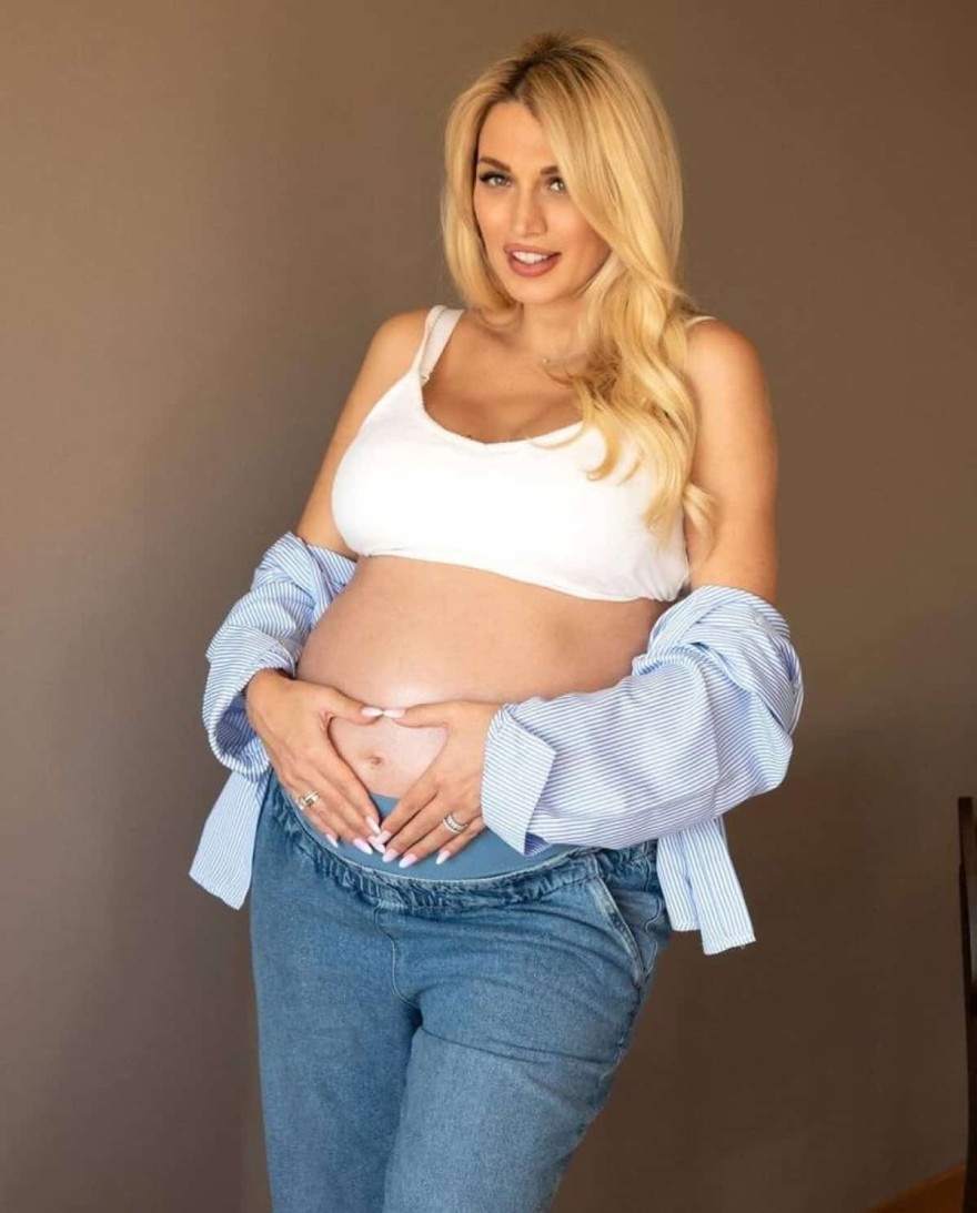 Κωνσταντίνα Σπυροπούλου εγκυμοσύνη