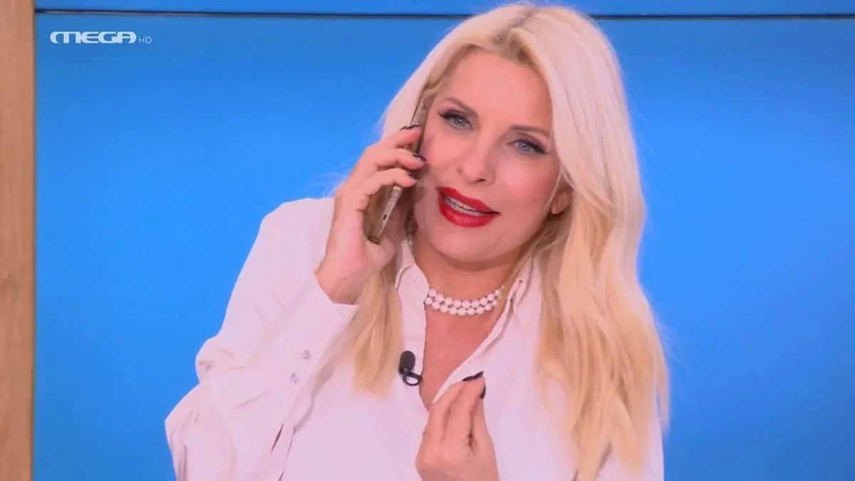 «Ξέρεις που είμαι;» -  Αδιανόητο περιστατικό με το τηλεφώνημα του Άγγελου Λάτσιου στη Μενεγάκη στον αέρα του MEGA