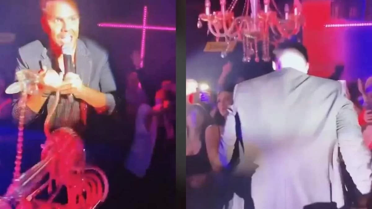 Έπεσε ο πολυέλαιος στους θαμώνες την ώρα που τραγουδούσε - "Σούσουρο" με το βίντεο του Τσαλίκη που κάνει τον γύρο του διαδικτύου