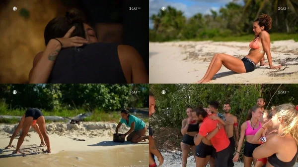 Survivor all star highlights 18/1: Τα τετ α τετ του Πρίαμου με συμπαίκτρια, η αποχώρηση της Βαλαβάνη και το φιλί στον Βασάλο