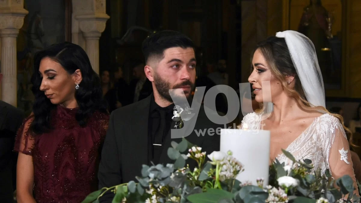Παντρεύτηκε ο Θανάσης από το "Ευτυχισμένοι μαζί" - Με βιολιά και νταούλια έφτασε στην εκκλησία η νύφη