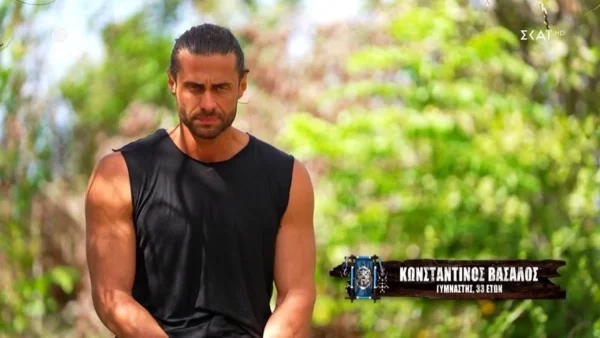 Survivor All Star: Πρώτη ημέρα μετά την αποχώρηση της Βαλαβάνη - Η ψυχολογία του Κωνσταντίνου Βασάλου