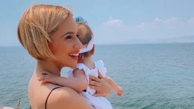 Στιγμές ευτυχίας για την Νάντια Μπουλέ - Η μεγάλη αλλαγή στη ζωή της μετά την γέννηση της κόρης της