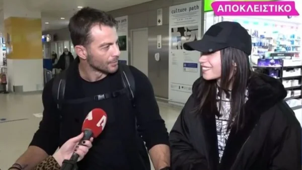 «Ότι έχετε ακούσει λάθος όλα...» - Οι πρώτες κοινές δηλώσεις Γιώργου Αγγελόπουλου και Δήμητρας Βαμβακούση