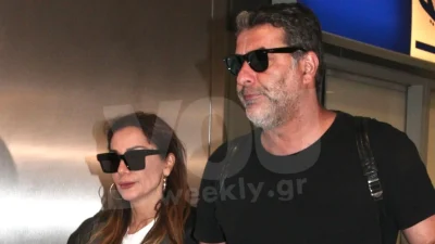 Στο νοσοκομείο ο Βασίλης Μπισμπίκης - Στο πλευρό του συνεχώς η Δέσποινα Βανδή