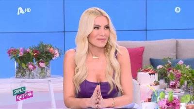 «Να μας ζήσει το μωράκι» - Η Κατερίνα Καινούργιου ανακοίνωσε την γέννα στον αέρα του ALPHA