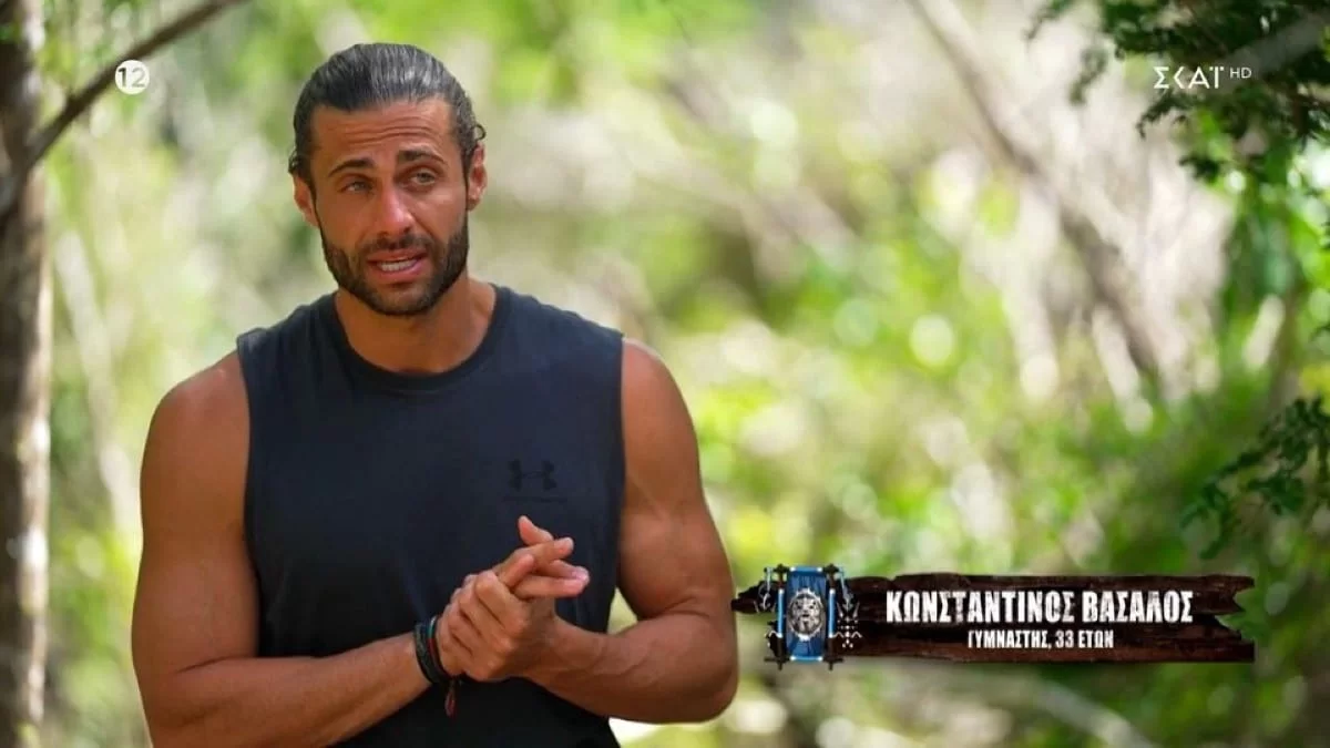 Survivor All Star: «Την ξέρω τόσο καλά...» - Συντετριμμένος ο Κωνσταντίνος Βασάλος μετά την αποχώρηση της Ευρυδίκης Βαλαβάνη