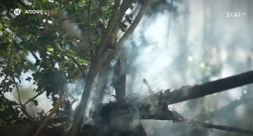 Survivor All Star φωτιά στην παραλία των μπλε