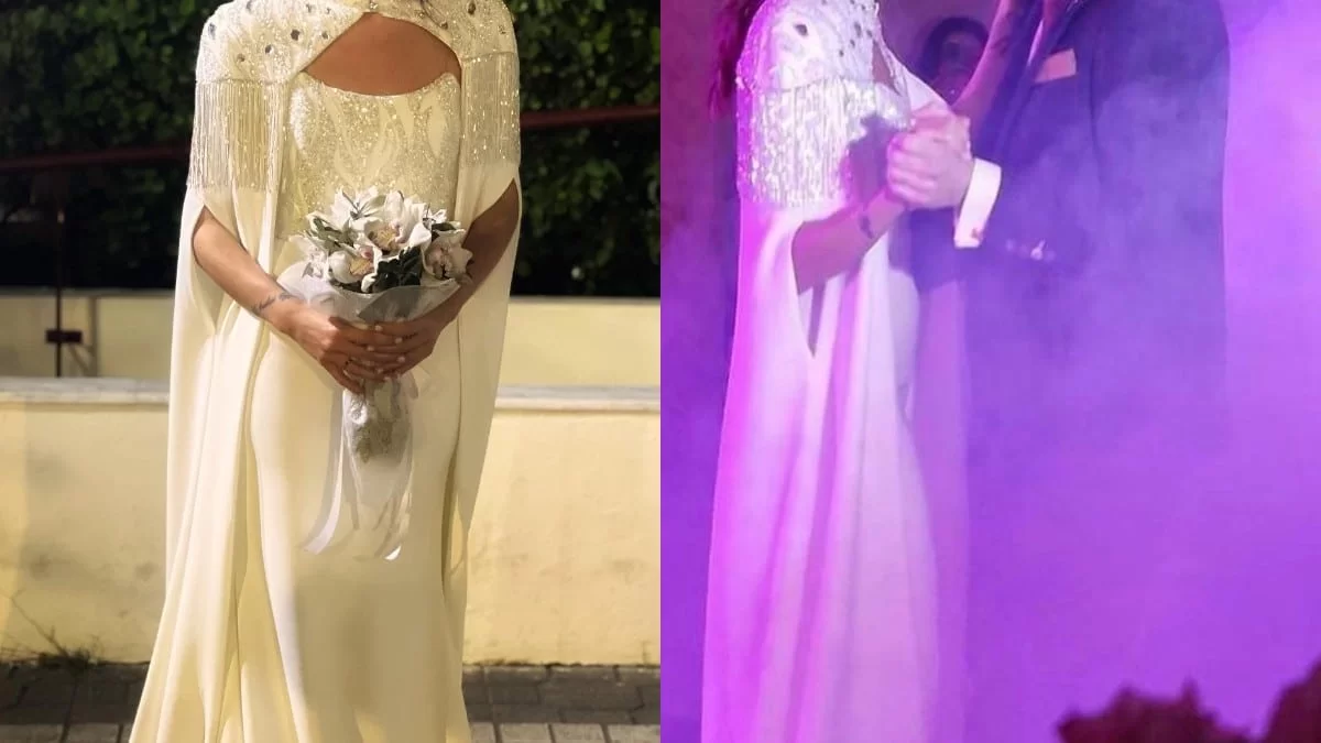 Παντρεύτηκε ηθοποιός της σειράς "Μπρούσκο" - Θύμισε πριγκίπισσα μέσα στο φανταχτερό νυφικό της η...