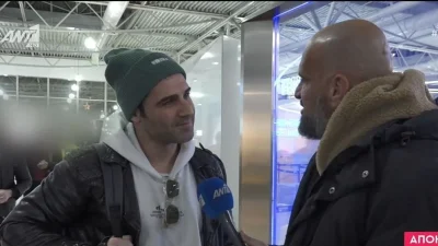 Τον έπιασαν στα πράσα πηγαίνοντας να τη δει - Στο αεροδρόμιο ο Ιακωβίδης για τα μάτια της καλής του