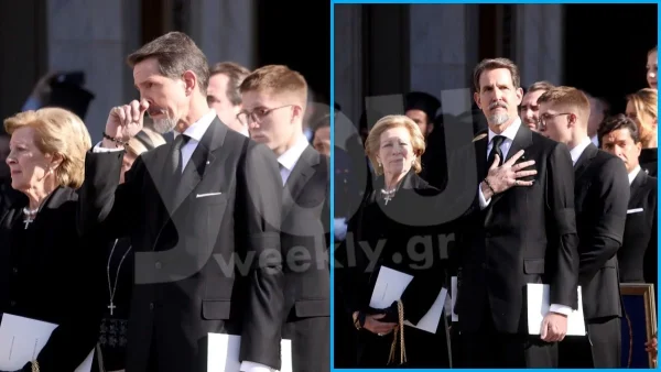 Κηδεία τέως βασιλιά Κωνσταντίνου: Ολοκληρώθηκε η εξόδιος ακολουθία - Τα συνθήματα του κόσμου και η συγκίνηση του Παύλου