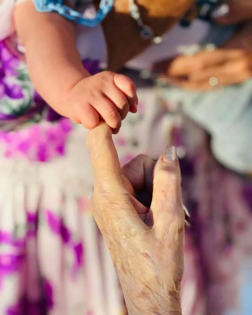 Εριέττα Κούρκουλου γιαγιά γιος