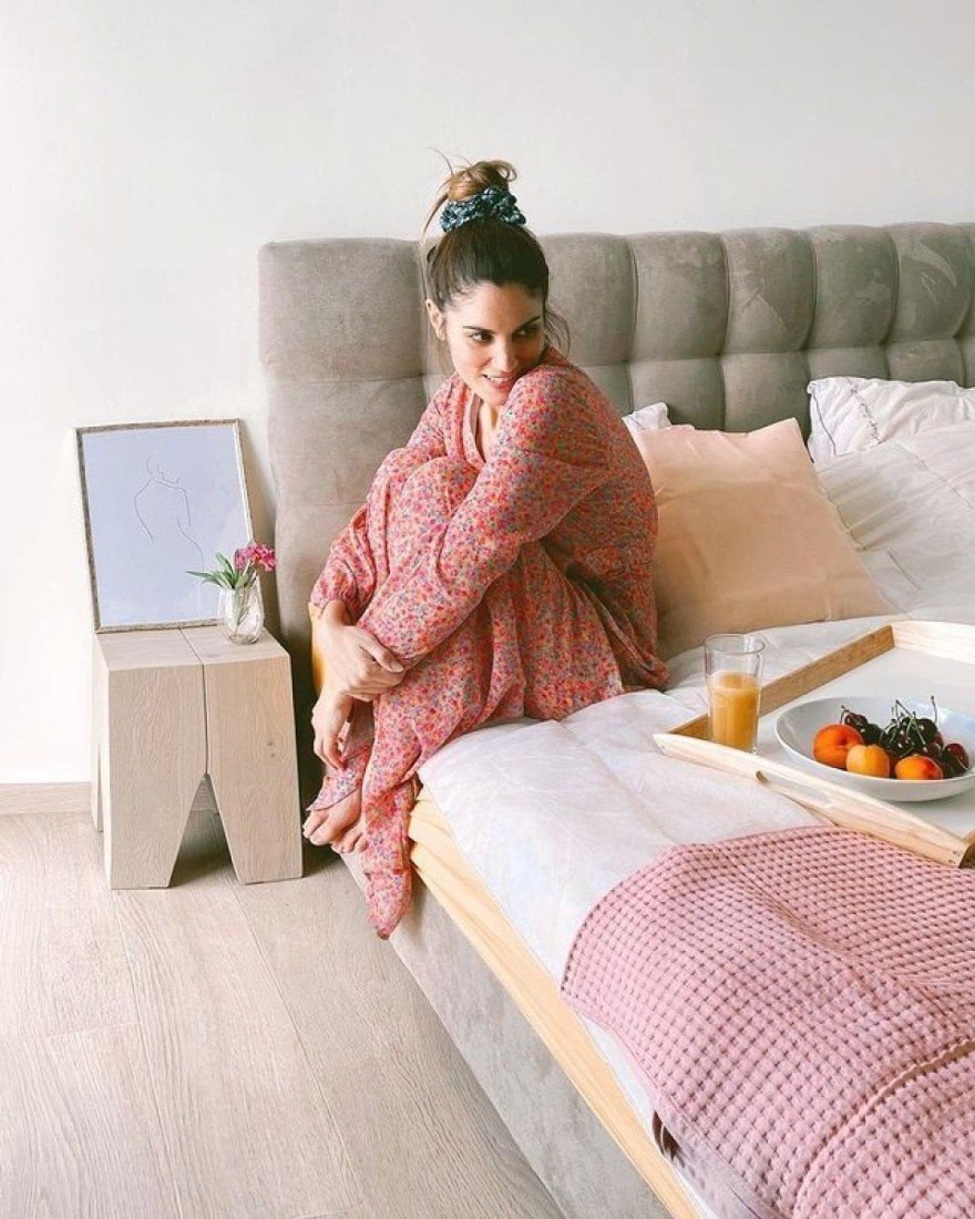 Μαίρη Συνατσάκη υπνοδωμάτιο