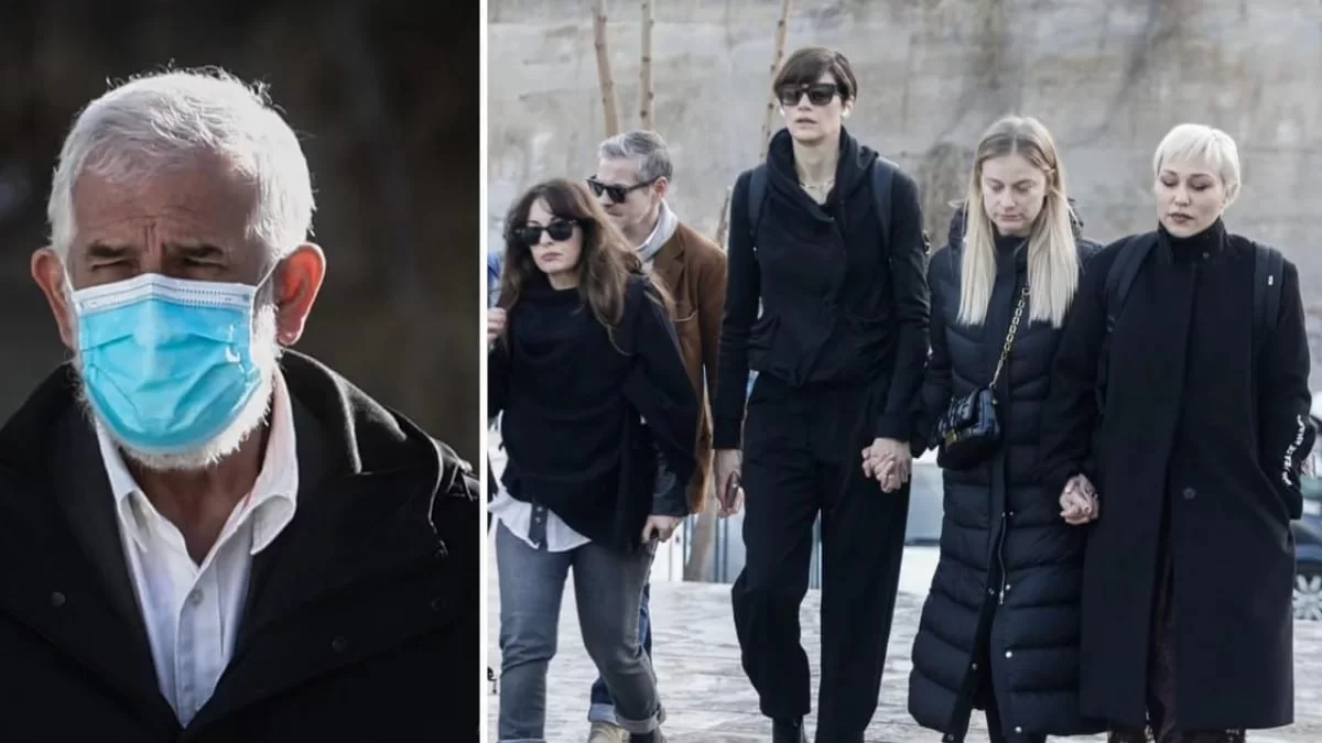 Ντυμένες στα μαύρα και κοιτώντας χαμηλά - Έφτασαν στο δικαστήριο για τη δίκη Φιλιππίδη Αναστασοπούλου, Παπαχαραλάμπους και Δροσάκη 