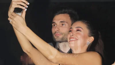 Γύριζαν όλοι και τους κοιτούσαν - Τα "καυτά" φιλιά και τα τρυφερά τετ α τετ της Άννας Πρέλεβιτς και του Νικήτα Νομικού στα μπουζούκια