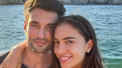 Καυτά φιλιά στο στόμα λίγο πριν ανέβουν τα σκαλιά της εκκλησίας - Full in love ο Νομικός & η  Άννα Πρέλεβιτς στα μπουζούκια