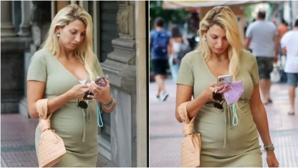 Υπερπαραγωγή και μωβ - Το εντυπωσιακό φόρεμα της Κωνσταντίνας Σπυροπούλου στο πρωτοχρονιάτικο ρεβεγιόν