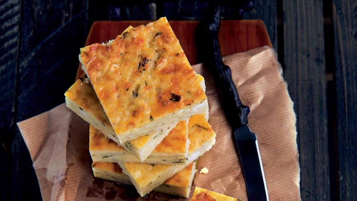 Τραχανόπιτα χωρίς φύλλο - Έτοιμη σε 20'