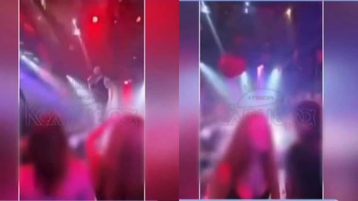 Σοκαριστικό βίντεο: Η στιγμή που ο Χρήστος Δάντης πέφτει στο κενό