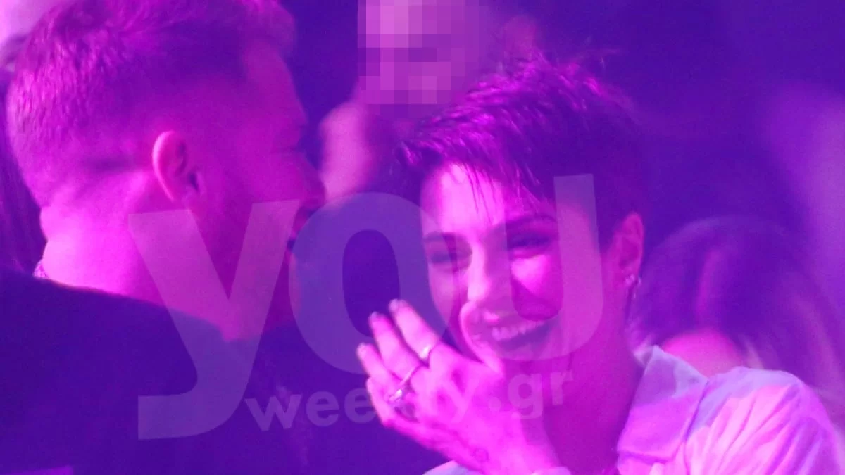 Σε σχέση Τζέιμς Καφετζής - Κάτια Ταραμπάνκο; Αποκλειστικές φωτογραφίες από έξοδο τους στα μπουζούκια