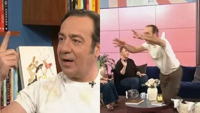 «Εγώ φεύγω» - Αποχώρησε τρέχοντας από το Στούντιο 4 ο Σωτήρης Καλυβάτσης