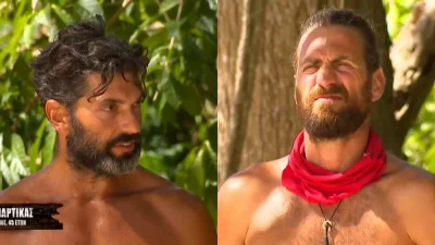 Survivor All Star: «Πουλήθηκες για να προστατευθείς» - Απίστευτη ένταση πριν τον αγώνα μεταξύ Μαρτίκα και Παπαδόπουλου