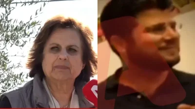 Δεν σταμάτησε να κλαίει και την κρατούσαν συνεχώς - Η οδυνηρή στιγμή στην κηδεία του γιού της Μαίρης Παναγάκου