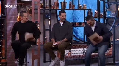 Masterchef 7: «Πήγε να με σκοτώσει, ρε φίλε» - Ατύχημα για τον Λεωνίδα Κουτσόπουλο