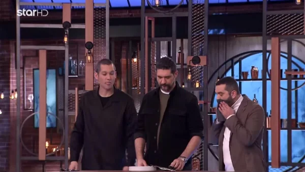Masterchef 7: Άβολο περιστατικό με το Λεωνίδα Κουτσόπουλο - Έφτυσε τη μπουκιά του μπροστά σε όλους