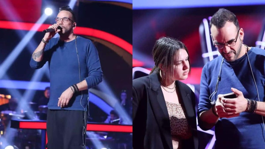 Οι ετοιμασίες για το αποψινό live του The Voice