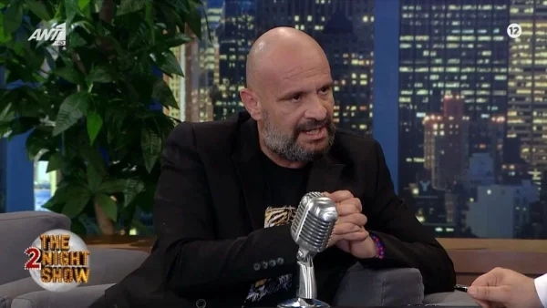 «Ένιωσα άσχημα γιατί είχα το παιδί μου εκεί» - Τι συνέβη με τον Βασίλη Μπισμπίκη και τον Γρηγόρη Μπάκα πίσω από τις κάμερες