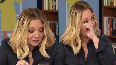 Δεν μπόρεσε να συγκρατήσει τα δάκρυα της - Η στιγμή που "λύγισε" η Νάνσυ Ζαμπέτογλου στον αέρα του Στούντιο 4