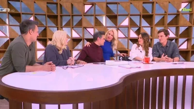 Γενέθλια για τον Δημήτρη Ουγγαρέζο στο πλατό του MEGA: «Εγώ δεν κάνω αγκαλιές του Ιούδα» - Το "καρφί" της Ελένης Μενεγάκη