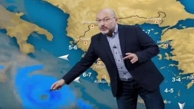 «Το Σαββατοκύριακο 4-5 Φεβρουαρίου...» - "Καμπανάκι" από τον Σάκη Αρναούτογλου για τον καιρό