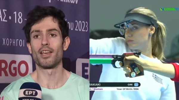 Χρυσός ο Τεντόγλου και χάλκινη η Κορακάκη - Τα κύπελλα που ήρθαν στην Ελλάδα