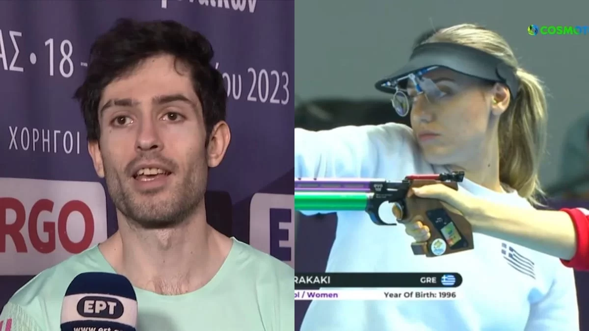 Χρυσός ο Τεντόγλου και χάλκινη η Κορακάκη - Τα κύπελλα που ήρθαν στην Ελλάδα