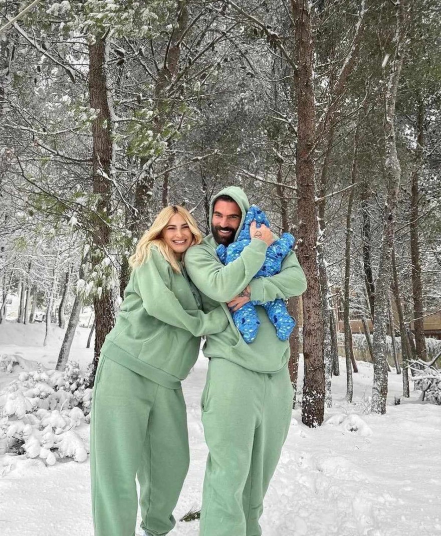 Ιωάννα Τούνη Αλεξάνδρου μωρό χιόνια