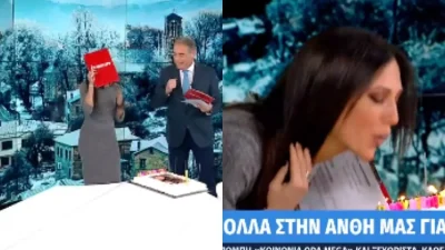 Εντυπωσιακή έκπληξη στο Κοινωνία ώρα Μega για τη Βούλγαρη: «Εντάξει θα το πω» - Αποκάλυψε on air την ηλικία της