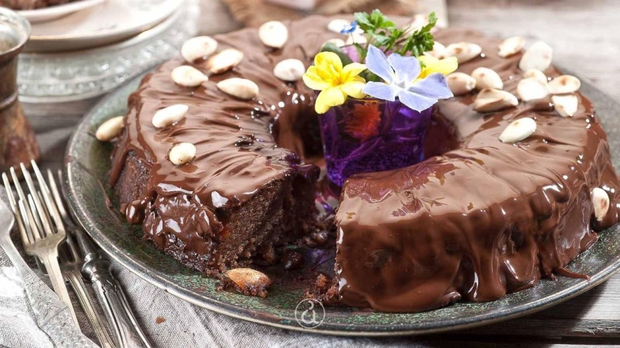 Χαλβάς σιμιγδαλένιος με μέλι από την Αργυρώ Μπαρμπαρίγου