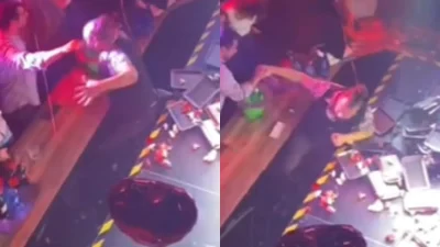 Σοκαριστικό: Νέο βίντεο από το ατύχημα που είχε ο Χρήστος Δάντης στη σκηνή