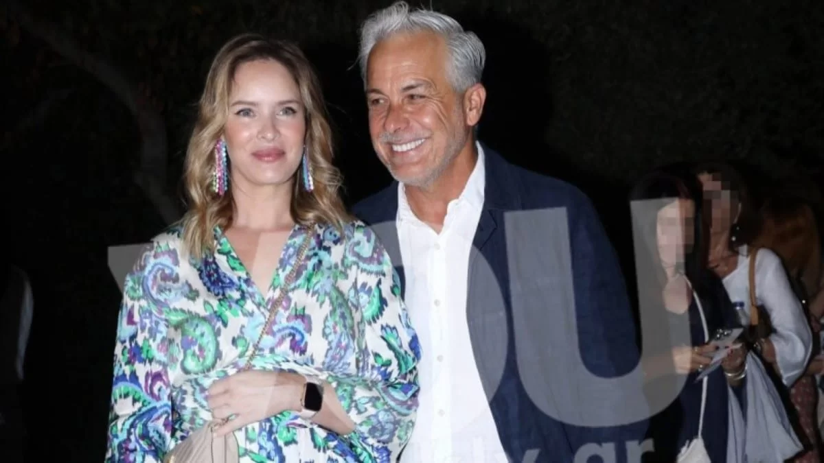 Γονείς για δεύτερη φορά Χάρης Χριστόπουλος και Αννίτα Μπράντ