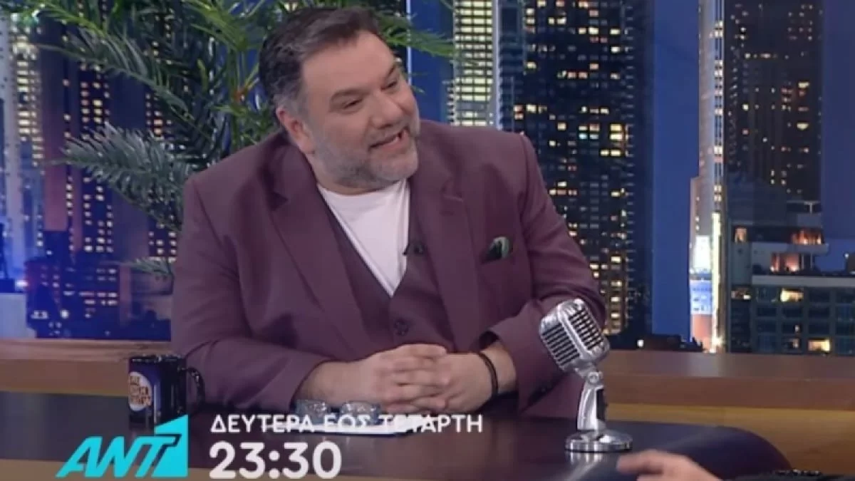 The 2night Show: Η ανακοίνωση του ΑΝΤ1 για τον Γρηγόρη Αρναούτογλου