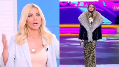 Κατερίνα Καινούργιου: «Είμαι κάθετη σε αυτό!» - Ασύλληπτο ξέσπασμα από την παρουσιάστρια για την αληθινή γούνα της Vodos
