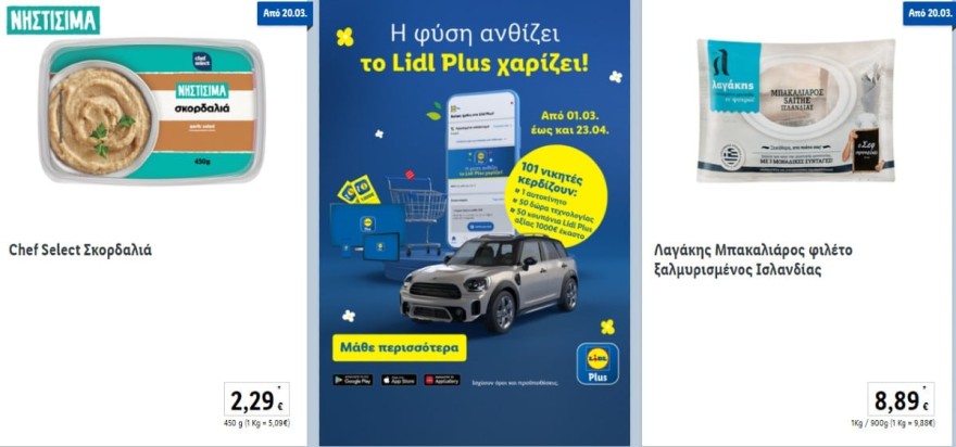 Lidl προσφορές 25 Μαρτίου