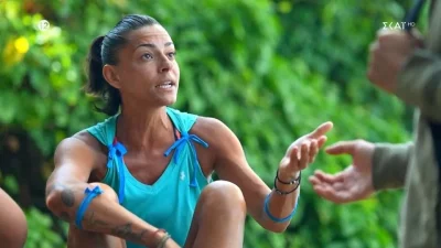 Survivor All Star: «Μη μιλάς από πάνω μου και φτύνεις» - Άγριος καβγάς ανάμεσα σε Μελίνα & Τάκη
