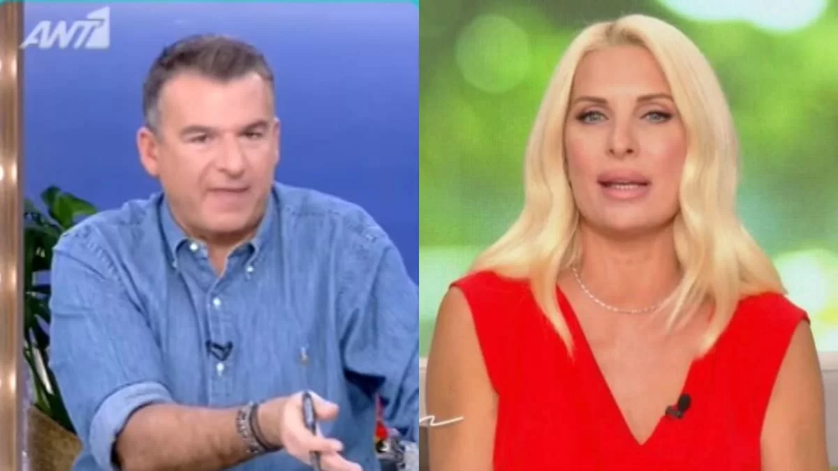 «Είναι κάποιοι άνθρωποι που...» - Χαμός στο Πρωινό! Η απάντηση του Λιάγκα στα σχόλια της Μενεγάκη για την έλλειψη χιούμορ του