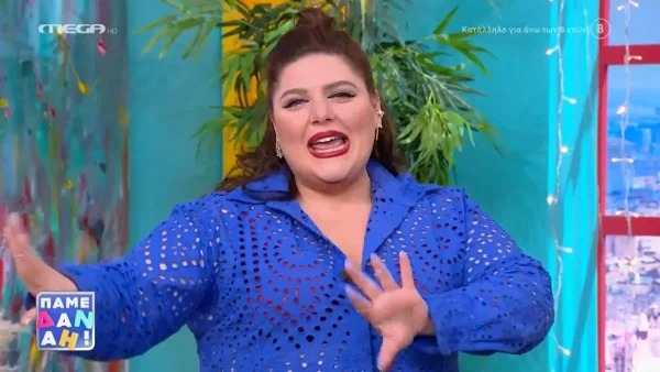 «Τον κρατάω στο χέρι, ξέρω τι κάνει τα βράδια» - Άναυδοι στον αέρα του Πάμε Δανάη με την αποκάλυψη της Μπάρκα για τον Μουτσινά